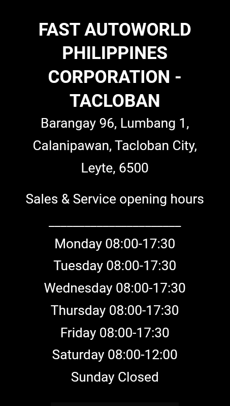 Service inquiry time table